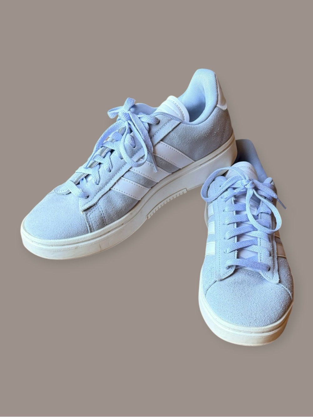 adidas Light Blue Suede Women's Casual Sneakers